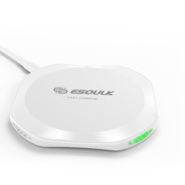 Esoulk Wireless Charger White 10W EW01P-WH - Best Cell Phone Parts Distributor in Canada Esoulk Wireless Charger White 10W EW01P-WH - Best Cell Phone Parts Distributor in Canada